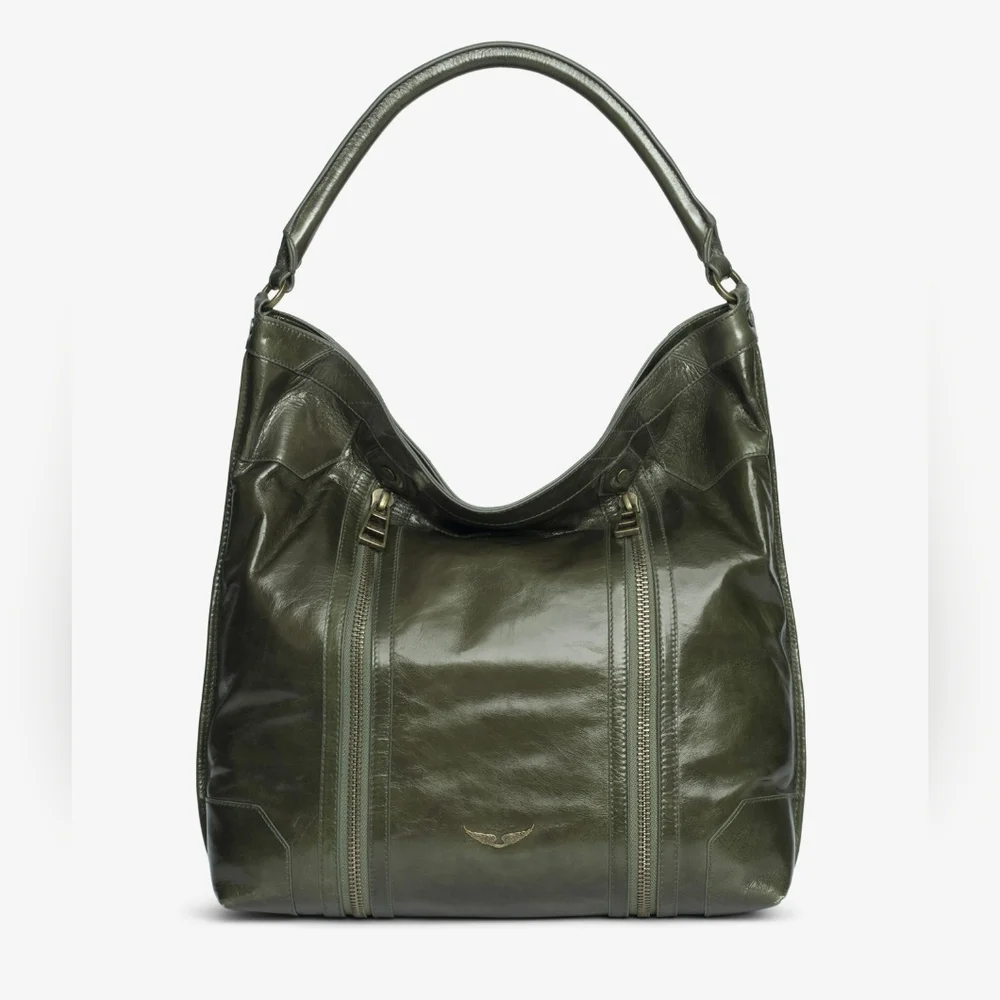 Zadig & Voltaire Sunny Hobo Vintage Patent Bag - Picture 5 of 16